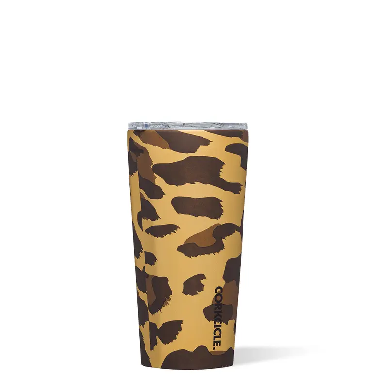 Corkcicle 16 oz Tumbler - Leopard