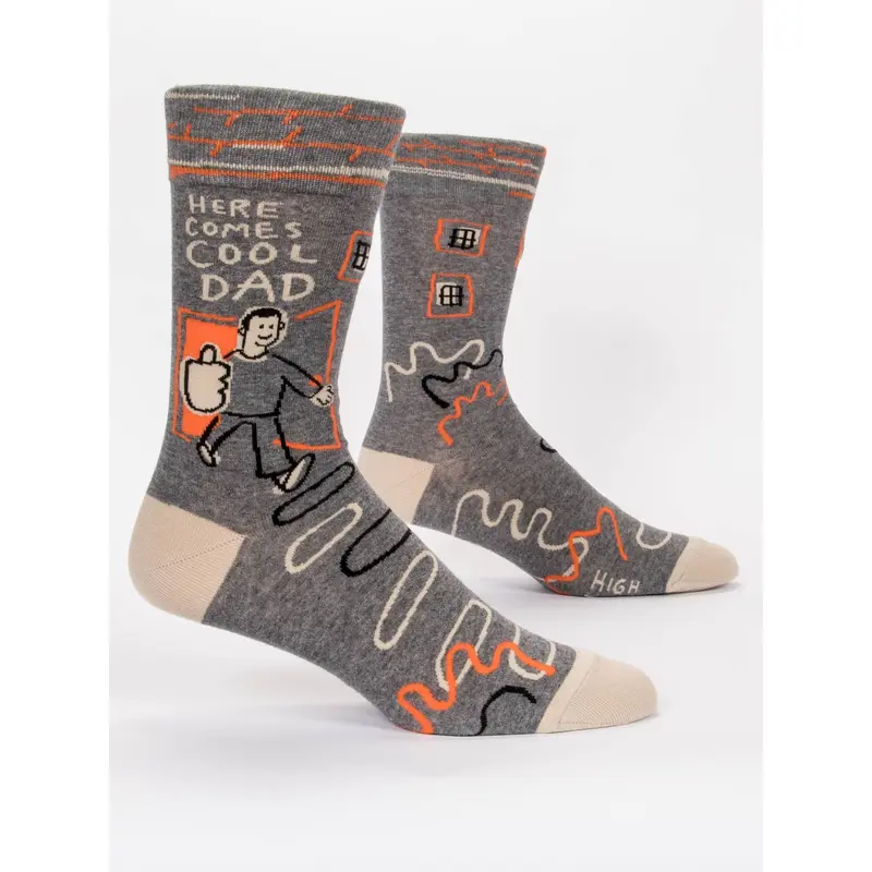 Blue Q Men's Crew Socks - Cool Dad