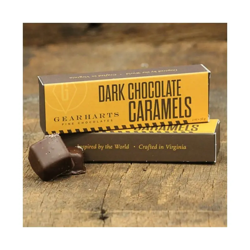Gearharts Fine Chocolates Dark Chocolate Caramels