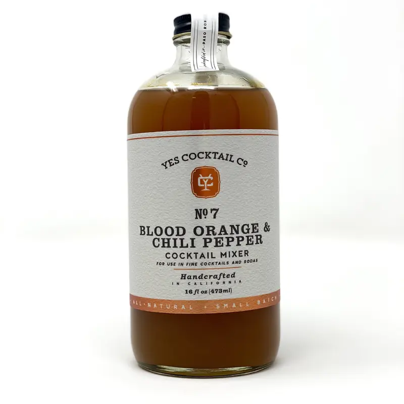 Yes Cocktail Co. - Blood Orange & Chili Pepper Cocktail Mixer