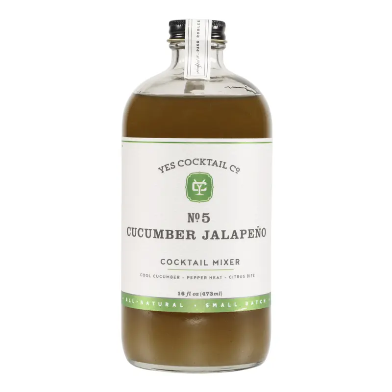 Yes Cocktail Co. - Cucumber & Jalapeno Cocktail Mixer