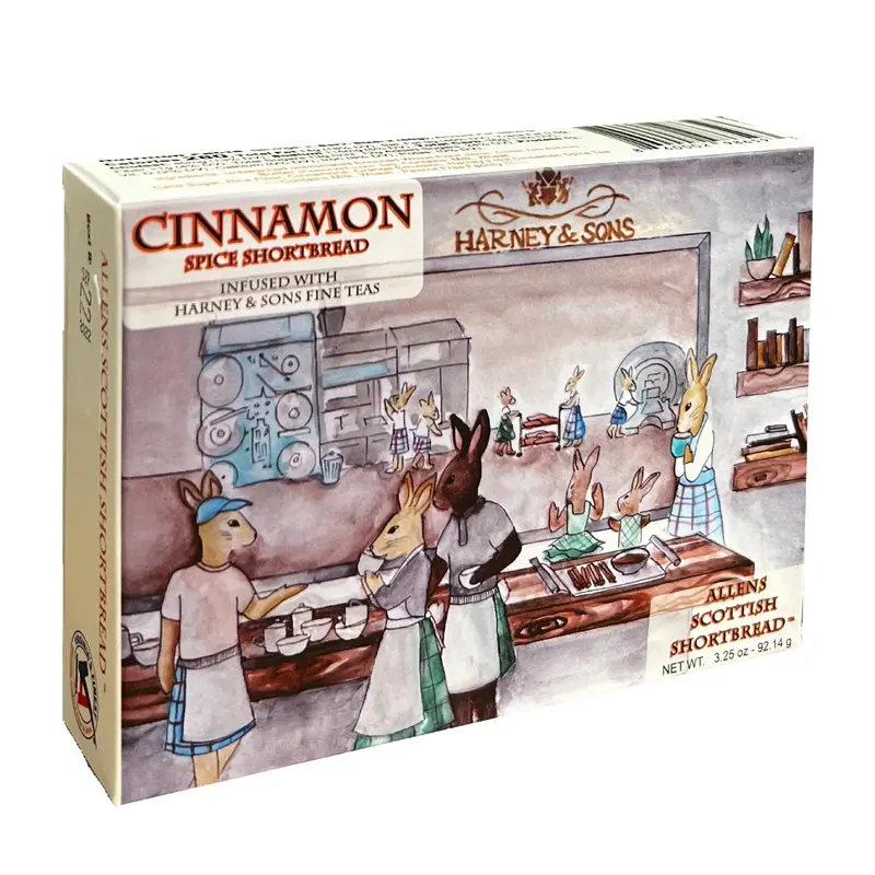 Allen's Scottish Shortbread - Cinnamon Spice- 4 Sticks