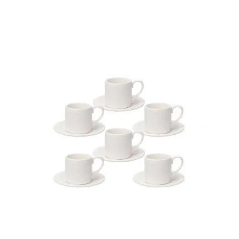 Ornament Copenaghen Coffee Cup & Saucer Collection Set 6