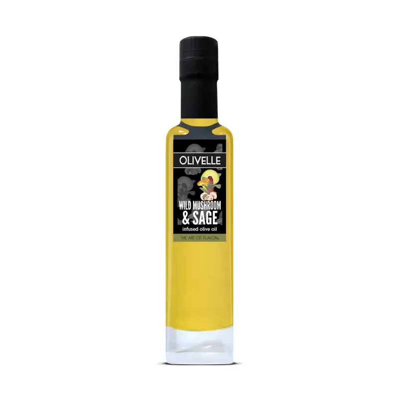 Olivelle - Wild Mushroom & Sage Infused Olive Oil 100ml