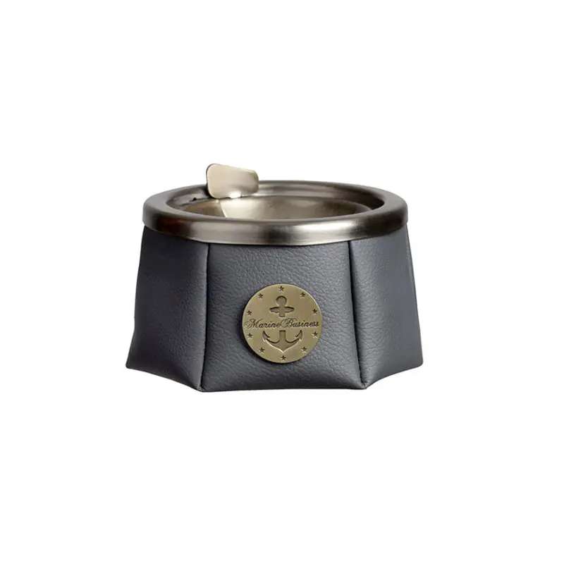 Ashtray With Lid Windproof  Premium Antracita