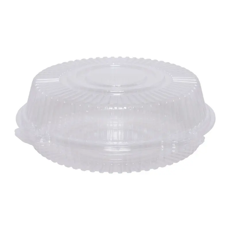10" ROUND OPS CHIFFON CAKE CLAM BOX 5PCS (#57311)
