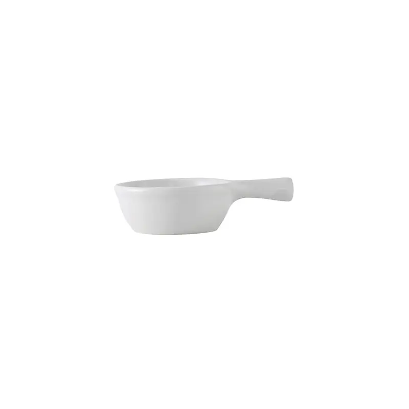 BPS-0902 Tuxton DuraTux 9 Oz. White China French Casserole Dish
