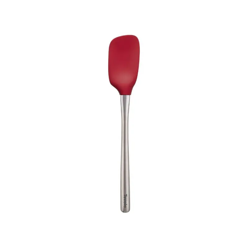 Tovolo Flex-Core Spoonula with Stainless Steel Handle Cayenne