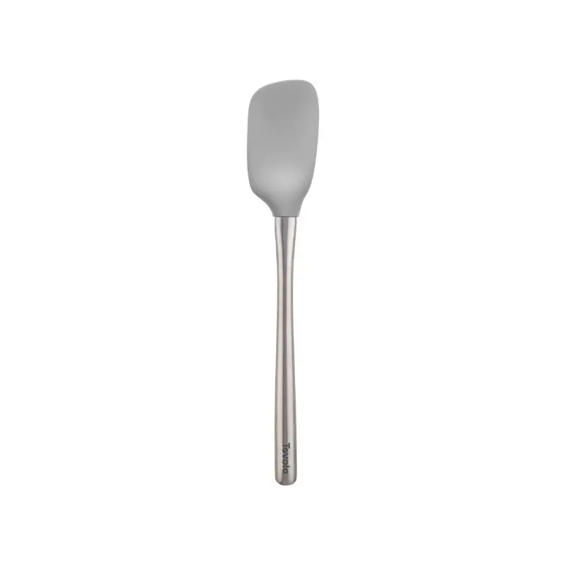 Tovolo Flex-Core Spoonula with Stainless Steel Handle Oyster Gray