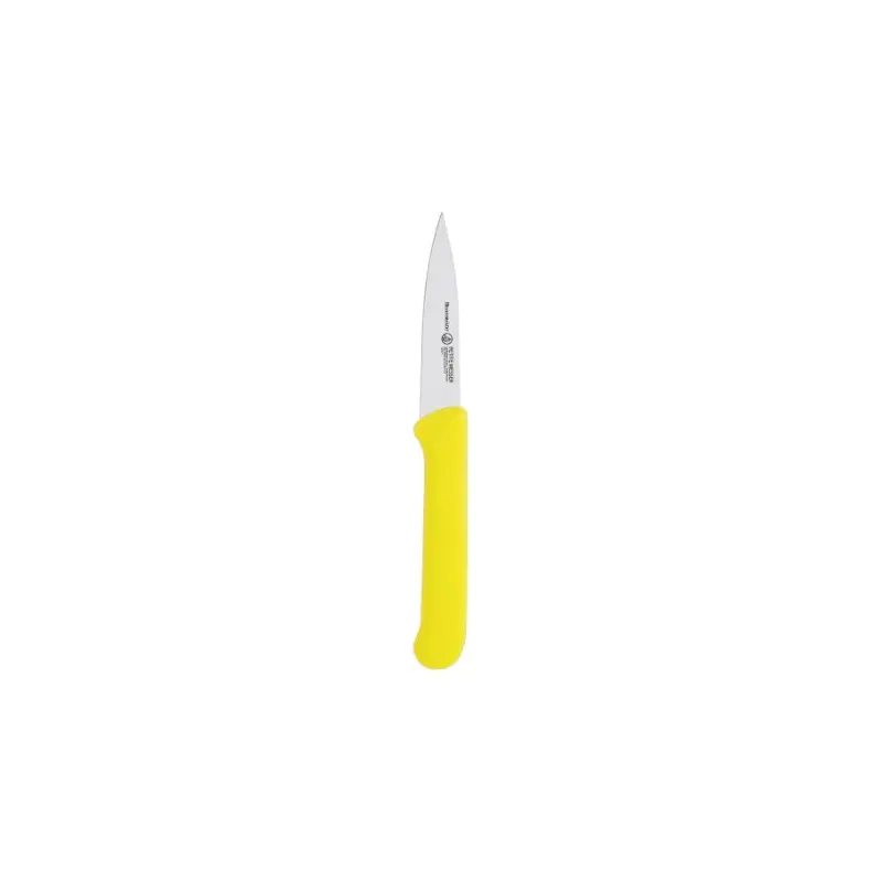 102/Y Messermeister Yellow 3" Spear Point Parer w/ Matching Sheath