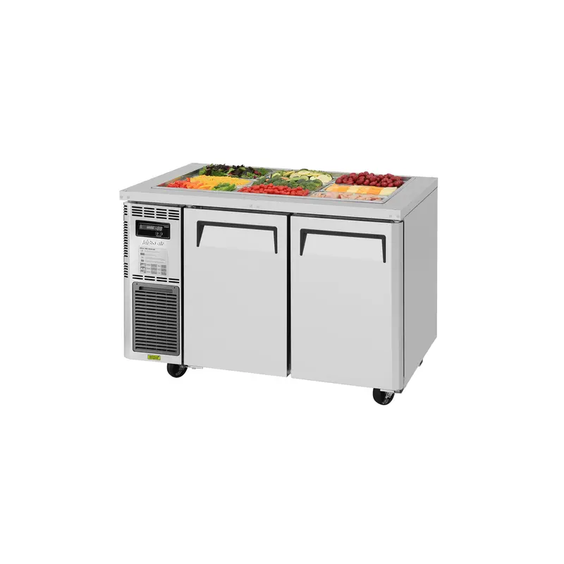 JBT-48-N Turbo Air 2-Section Refrigerated Buffet Display Table