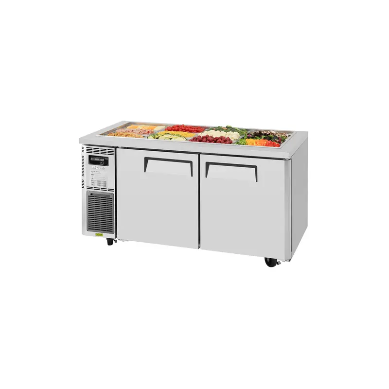 JBT-60-N Turbo Air 2-Section Refrigerated Buffet Display Table
