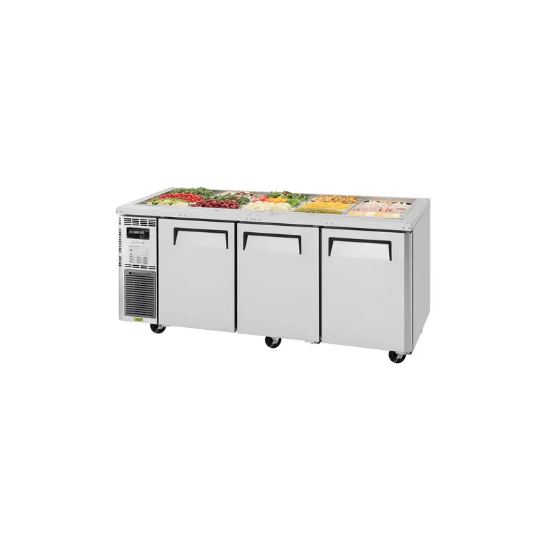 JBT-72-N Turbo Air 3-Section Refrigerated Buffet Display Table