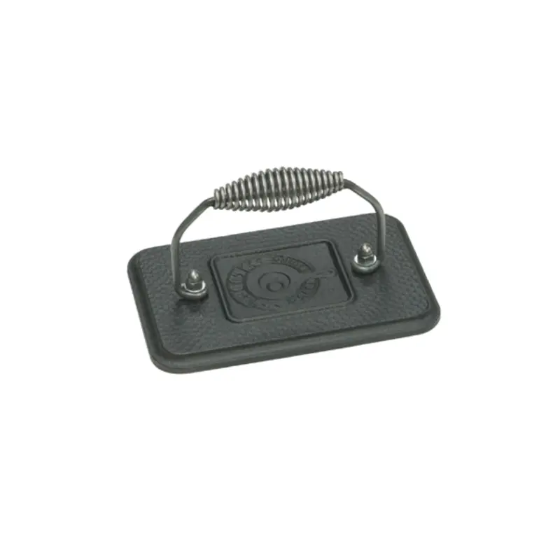 LGP3 Lodge Mfg 6-3/4" x 4 1/2" Lodge Logic Grill Press - Each