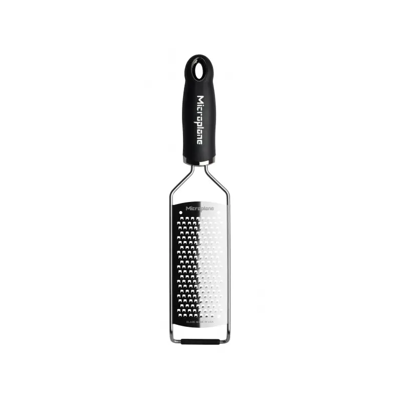 Microplane Gourmet Series Coarse Grater with Black Handle
