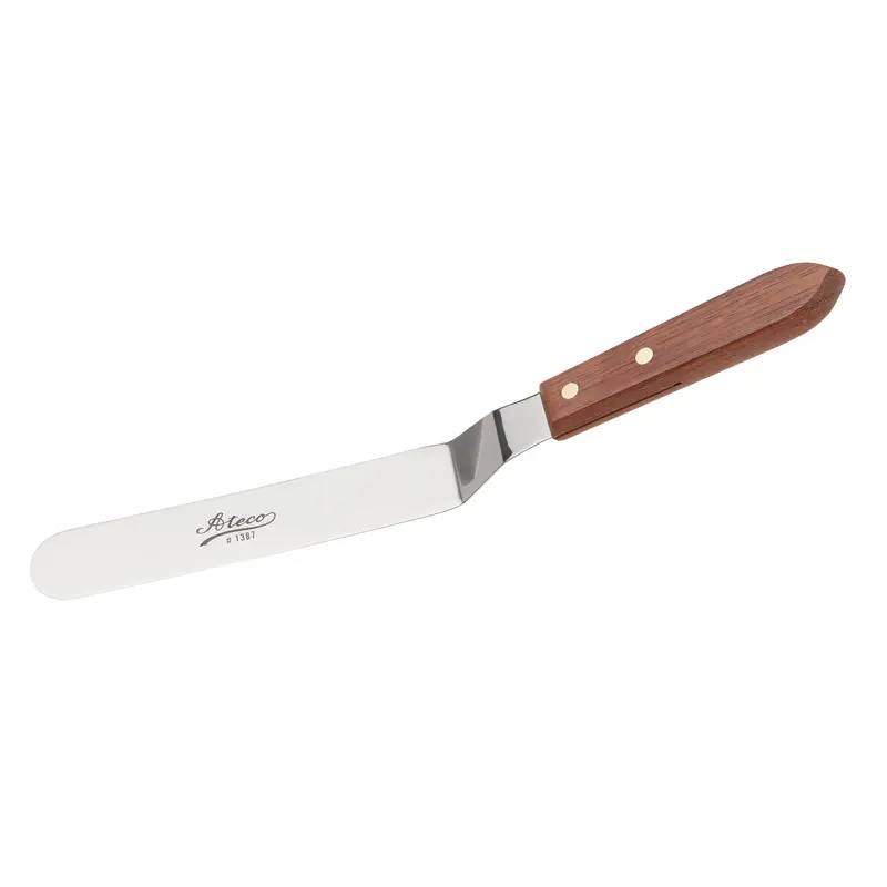 1387 Ateco Medium Sized Offset Spatula (7.63" Blade)