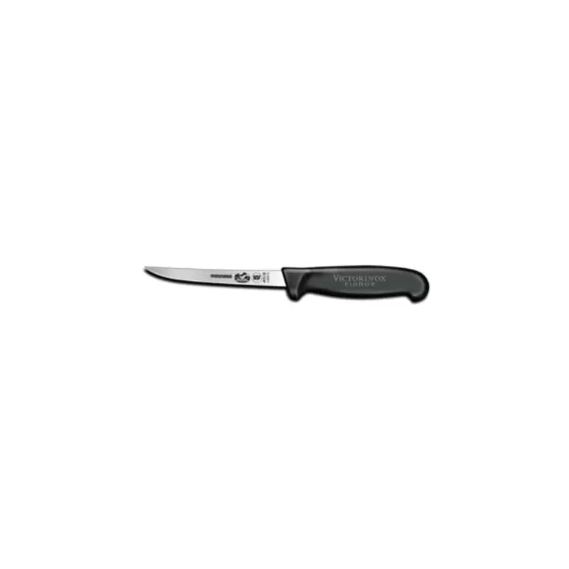5.6203.12  Victorinox 5" Narrow Semi-Flexible Boning Knife w/ Black Fibrox Handle