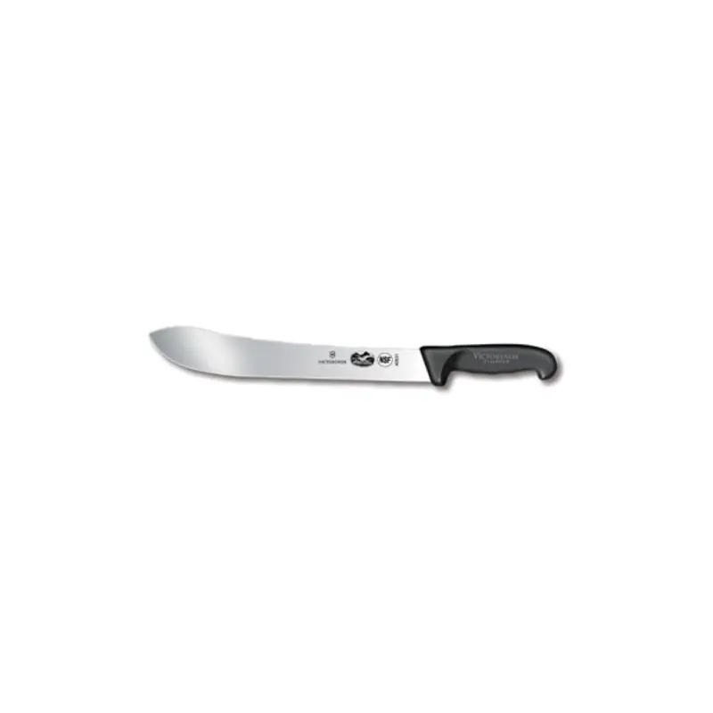 5.7403.31-X1  Victorinox 12" Straight Blade Butcher Knife w/ Black Nylon Handle