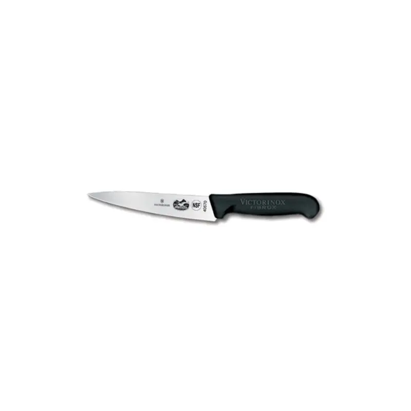 5.2003.15-X8  Victorinox 5" Chef Knife w/ Black Fibrox Handle