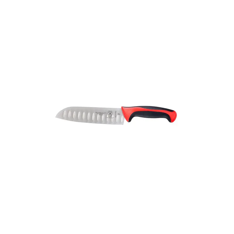 M22707RD Mercer 7" Red Millennia Santoku Knife
