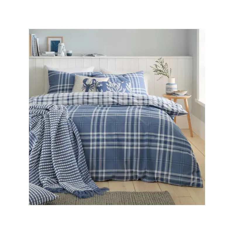 Kelso Blue Check | Duvet Covers