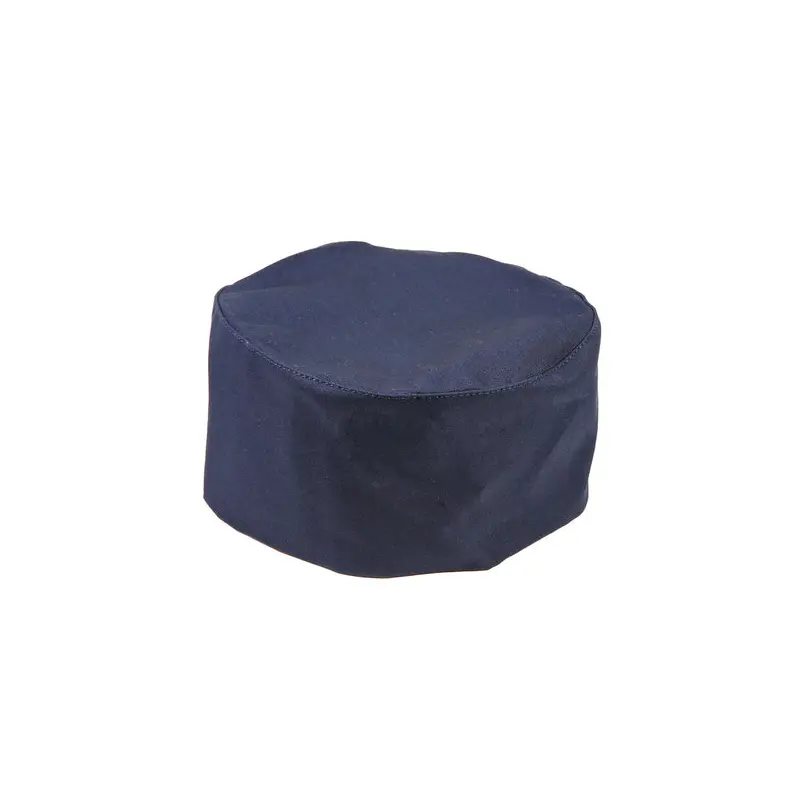 M60075NB Mercer Millennia Navy Top Chef Skull Cap / Pill Box Hat