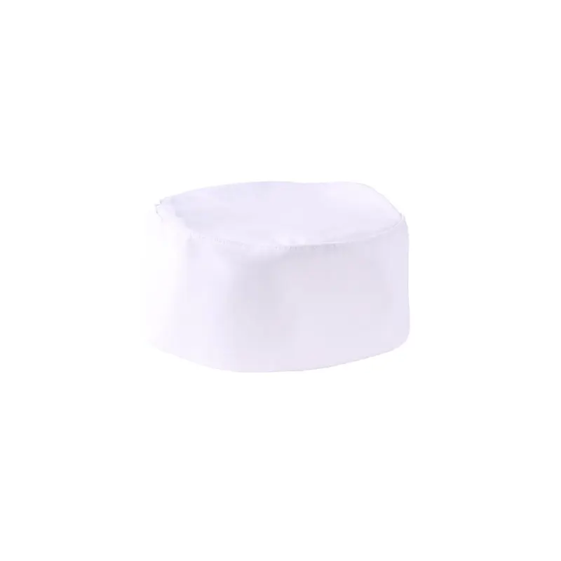 M60075WH Mercer Millennia White Top Chef Skull Cap / Pill Box Hat