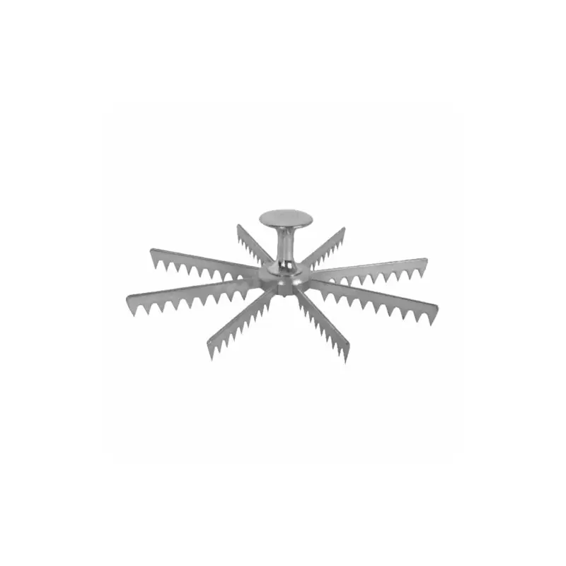 ALPMA008 Thunder Group 8-Cut Aluminum Pie Marker