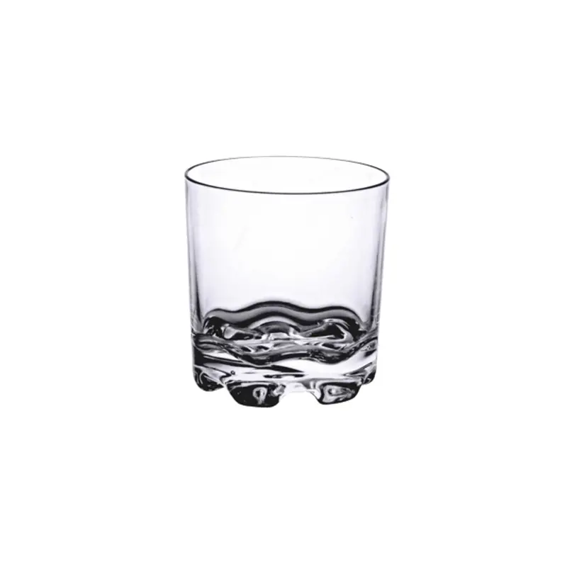 PLTHRG010C Thunder Group 10 Oz. Polycarbonate Rocks Glass