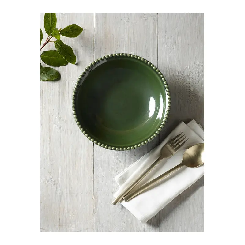 Green Bobble Pasta Bowl