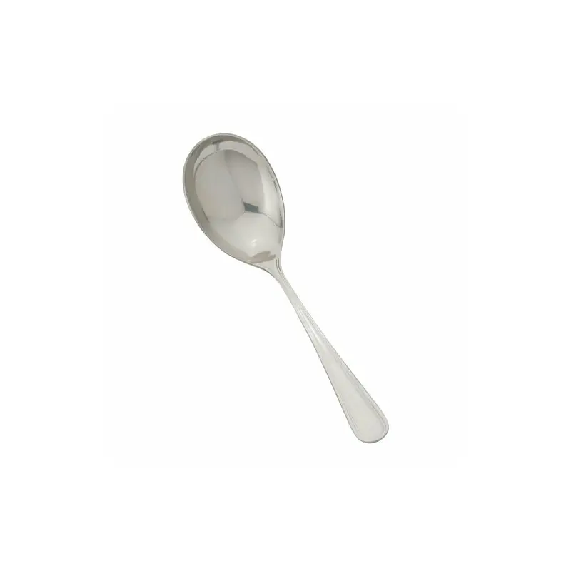 0030-21 Winco Shangarila 18/8 Extra Heavy Stainless Steel Serving Spoon