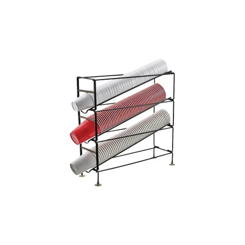 CDR-3 Winco 3-Tier Cup Dispensing Rack