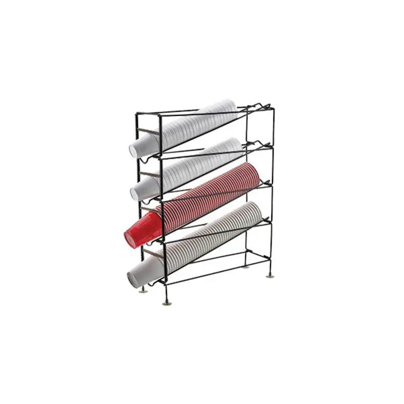 CDR-4 Winco 4-Tier Cup Dispensing Rack