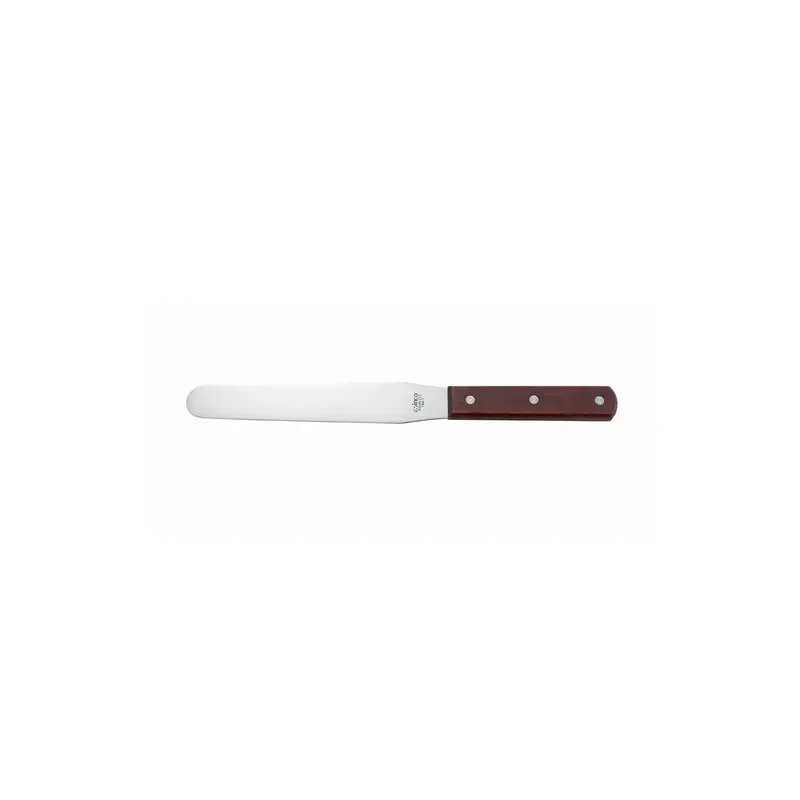 TNS-7 Winco 7-15/16" x 1-1/4" Bakery Spatula w/ Wood Handle