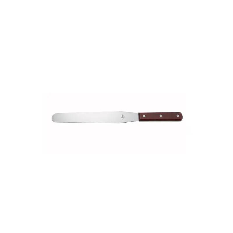TNS-9 Winco 10" x 1-3/8" Bakery Spatula w/ Wood Handle