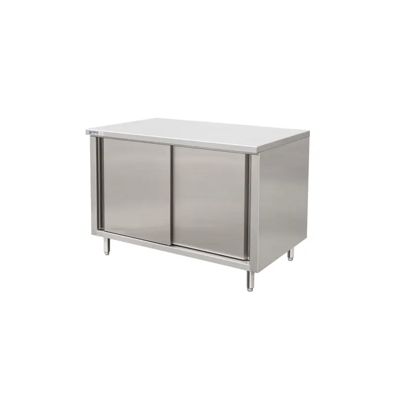 CTD-3036S GSW Cabinet Base With Sliding Doors, Work Table - Each
