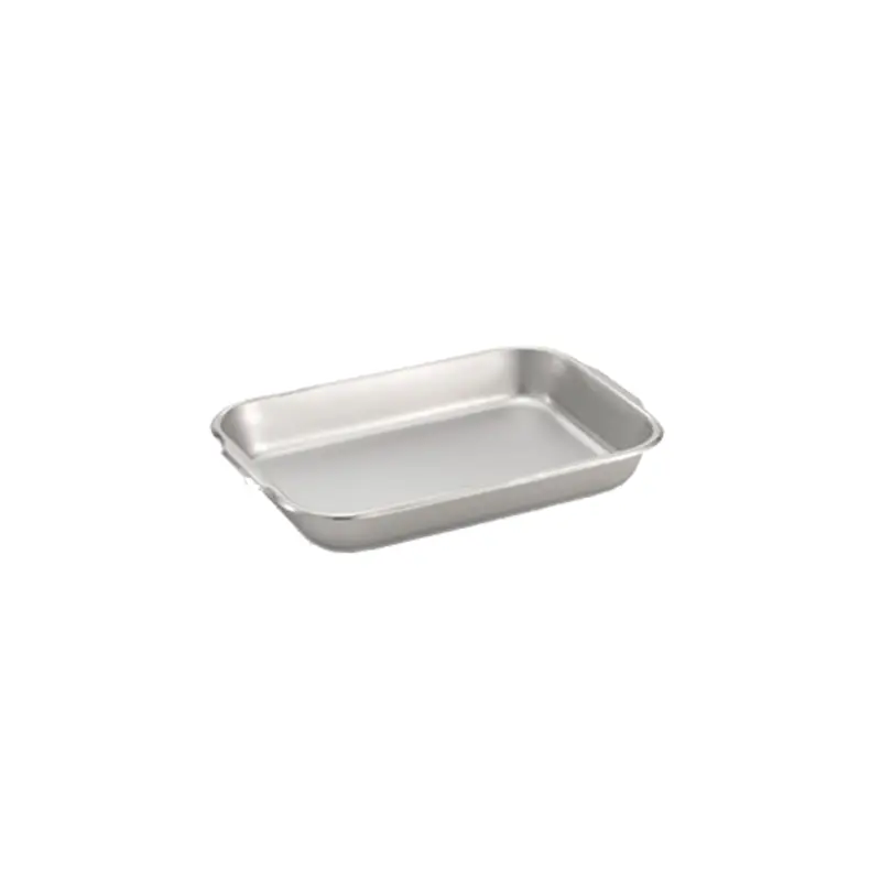 61270 Vollrath 6.5 Qt. Stainless Steel Bake & Roasting Pan w/ Handles