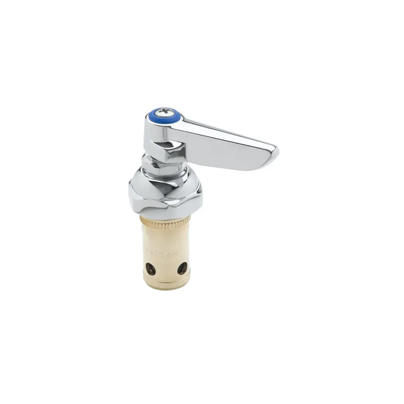 002711-40 T&S Brass Spring Check Assembly For Eterna Cartridge w/ Blue Index & Screw