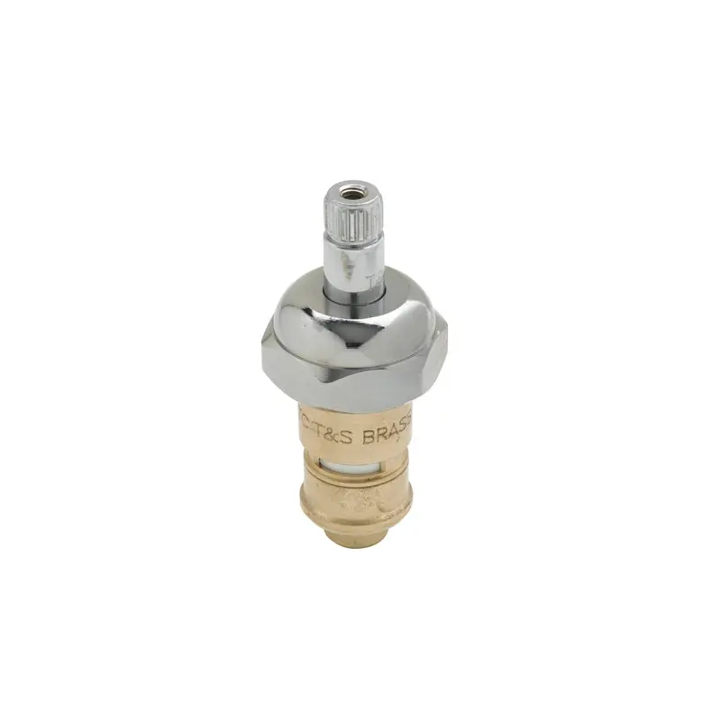 012394-25 T&S Brass Cerama Cartridge w/ Bonnet & Check Valve For Hot Right-to-Close Faucet Handles