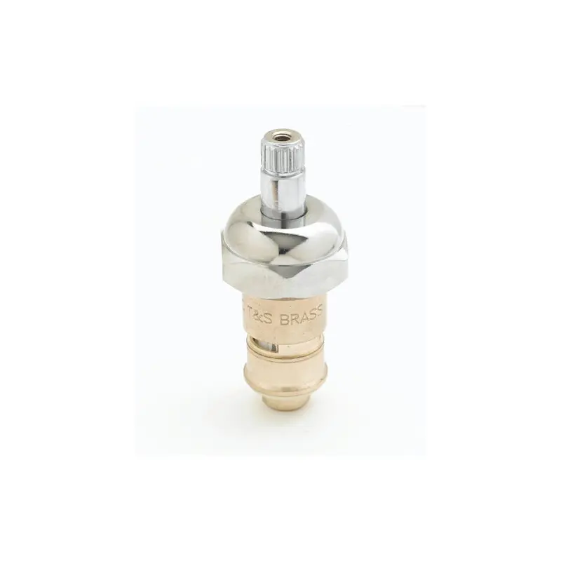 012395-25 T&S Brass Cerama Cartridge w/ Bonnet & Check Valve For Cold Left-to-Close Faucet Handles