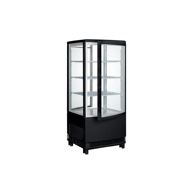 Crd-1K Winco Refrigerated Beverage Display, Countertop, 17"L X 17"W X 39"H