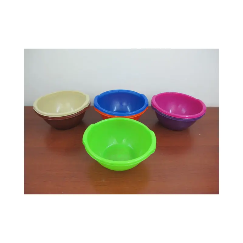 Large Plastic Colorful Bowl