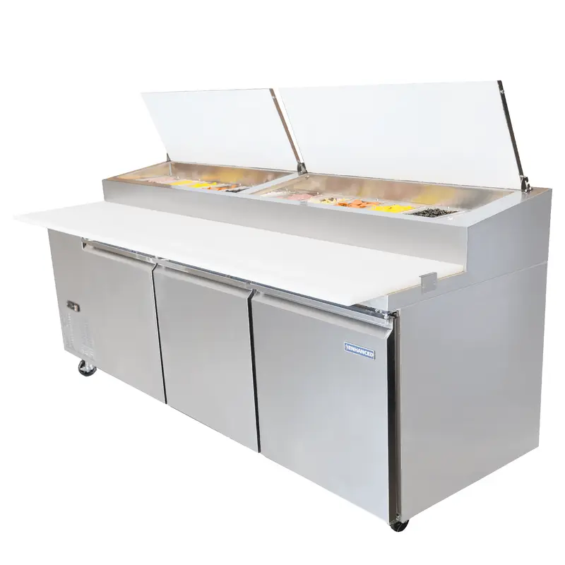 EPP-92-HC Enhanced 93" Pizza Prep Table