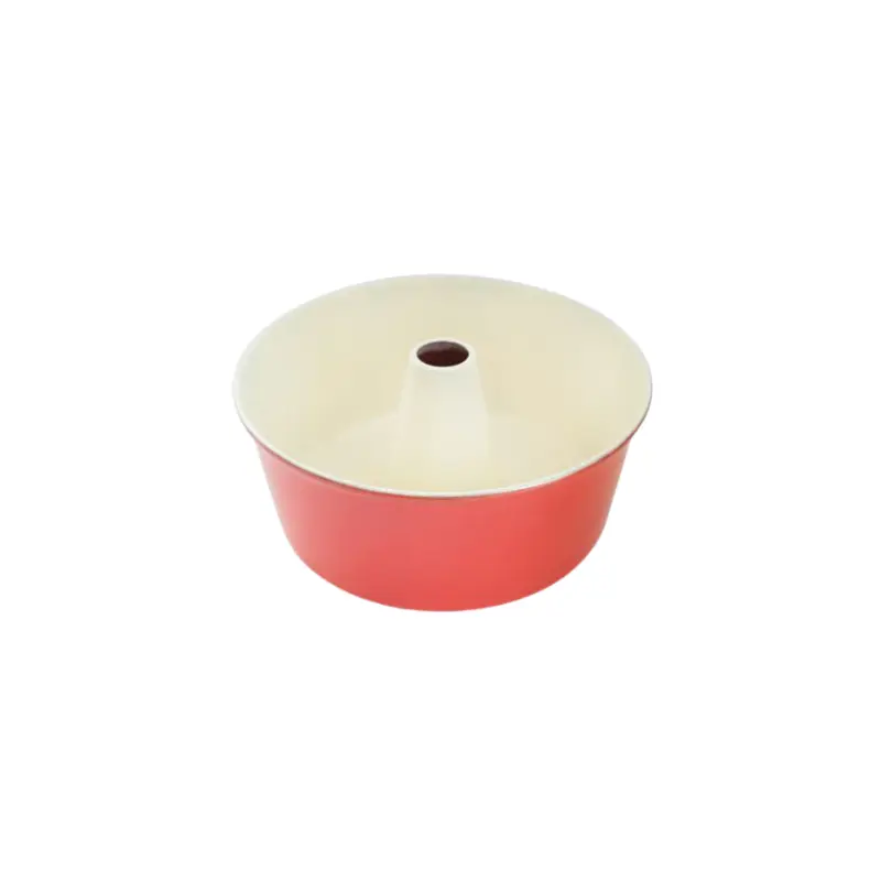 50922RD Nordic Ware Angel Food Cake Pan - Red