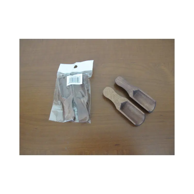 Set of 2 small Wooden Shovels for Spice