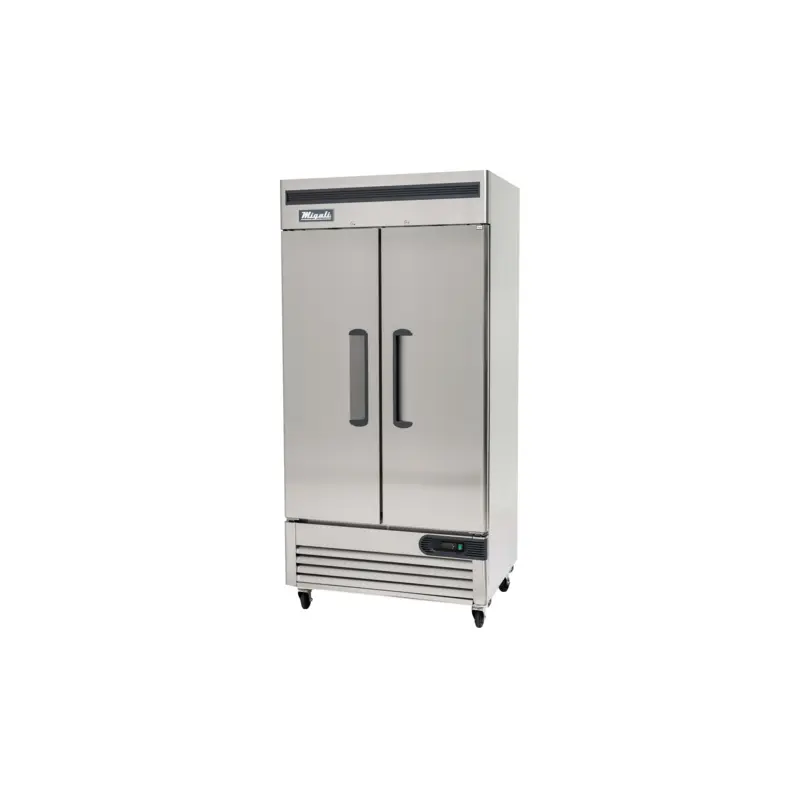C-2FB-35-HC Migali 39.5" Slim 2-Section Reach-In Freezer