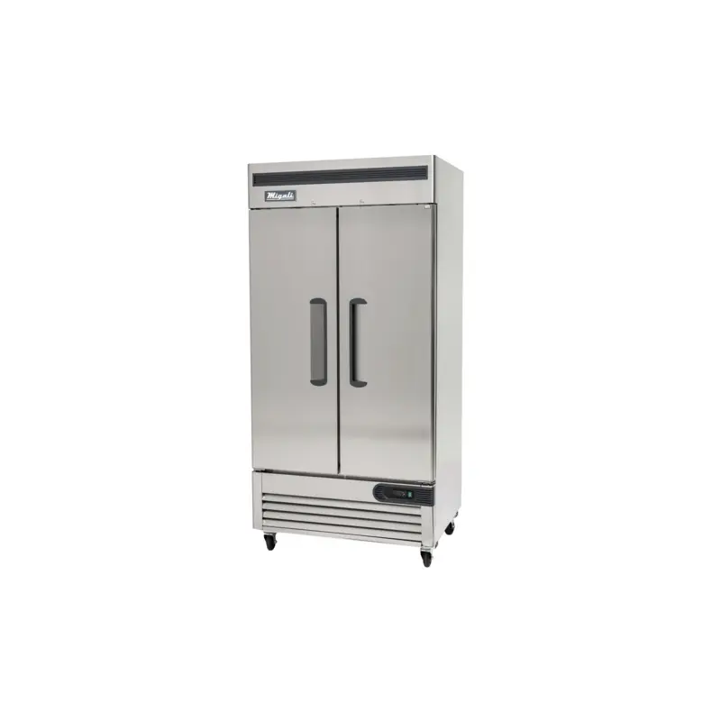 C-2RB-35-HC Migali 39.5" Slim 2-Sectiion Reach-In Refrigerator