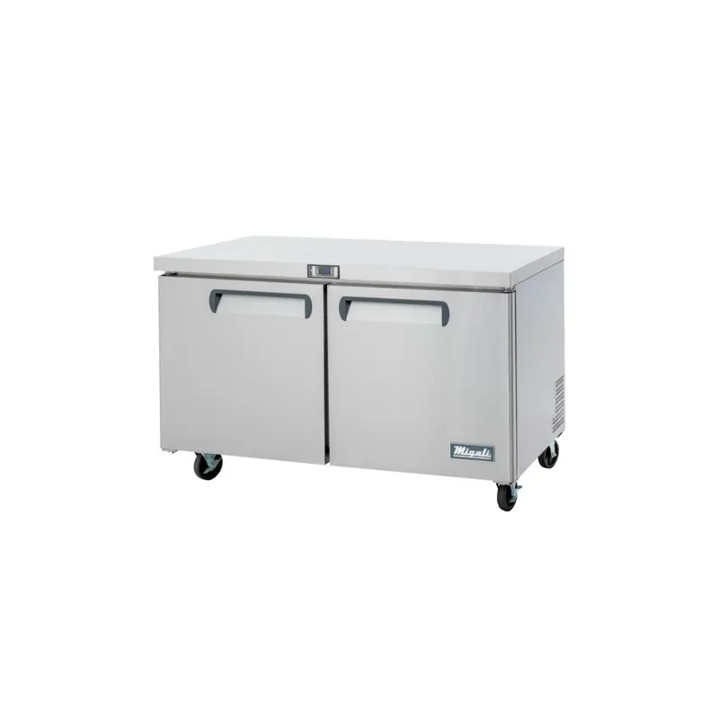 C-U60R-HC Migali 60" 2 Door Undercounter Refrigerator