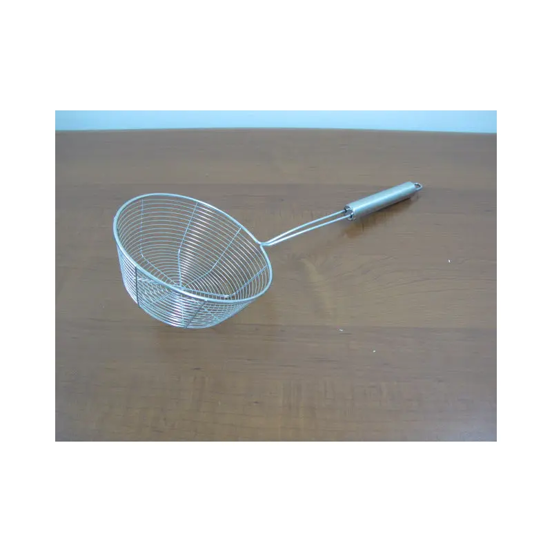 Deep Stainless Steel Spider Strainer Skimmer Ladle