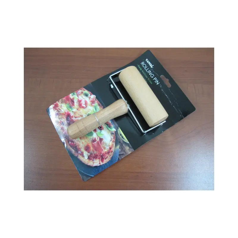Wooden Rolling Pin with Wooden Handle